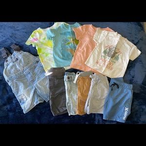 Boys/Unisex warm weather play clothes bundle 2t